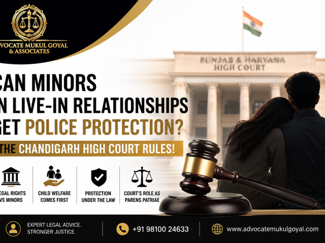 Can Minors in Live-In Relationships Get Police Protection? The Chandigarh High Court Rules! 